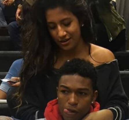 Koraun Mayweather and his rumor girlfriend.